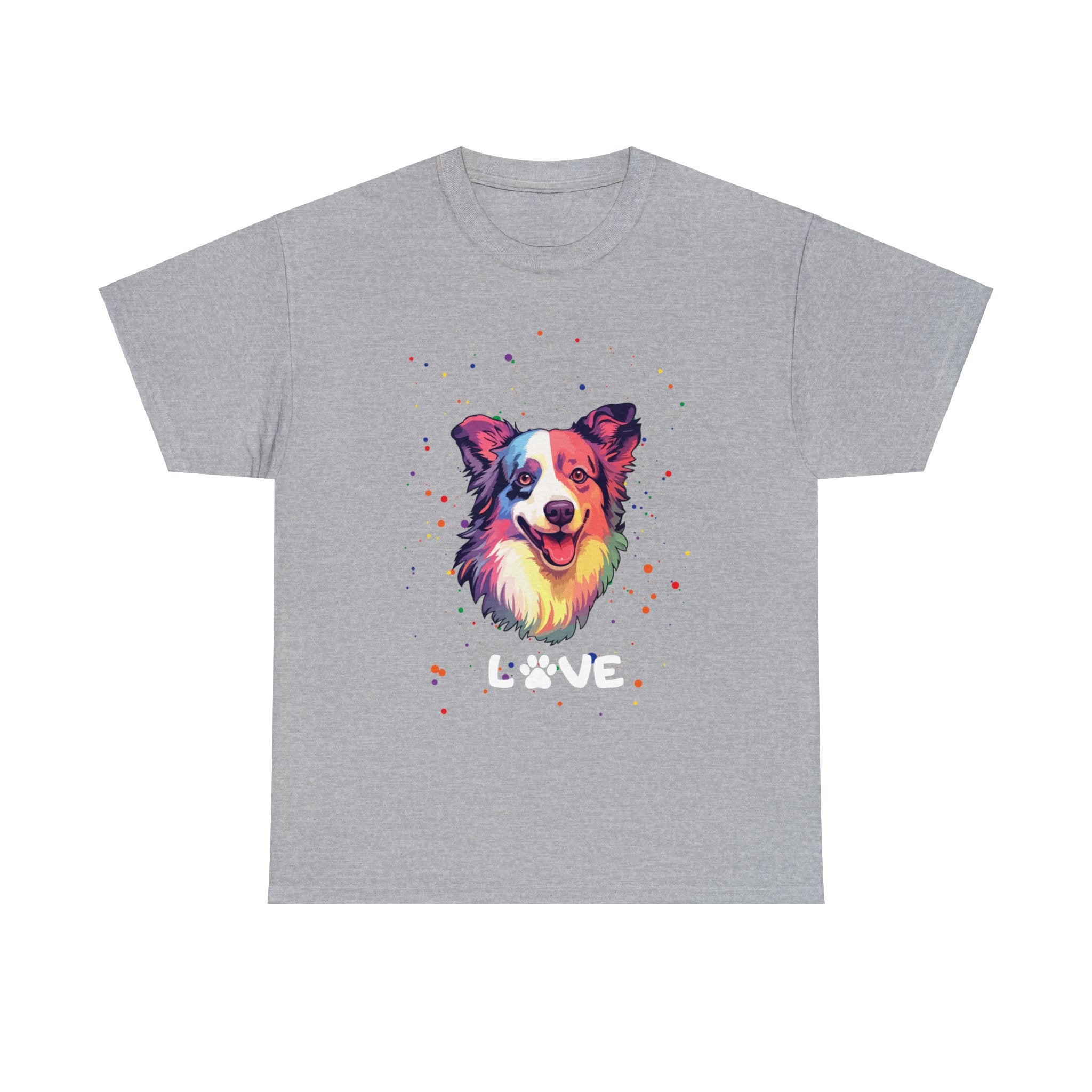 Dog T-Shirt: Border Collie Love Dog T-Shirt: Border Collie Love