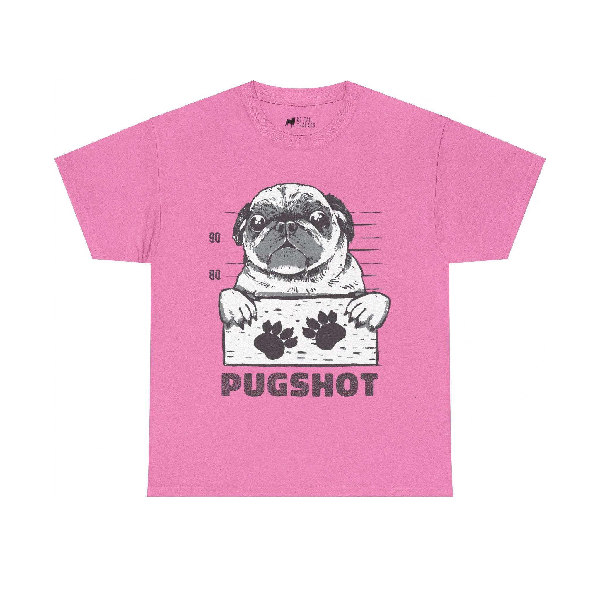 Pug T-Shirt: Pugshot Pug T-Shirt: Pugshot