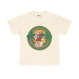 Pug T-Shirt: Pug & Palm Trees Pug T-Shirt: Pug & Palm Trees