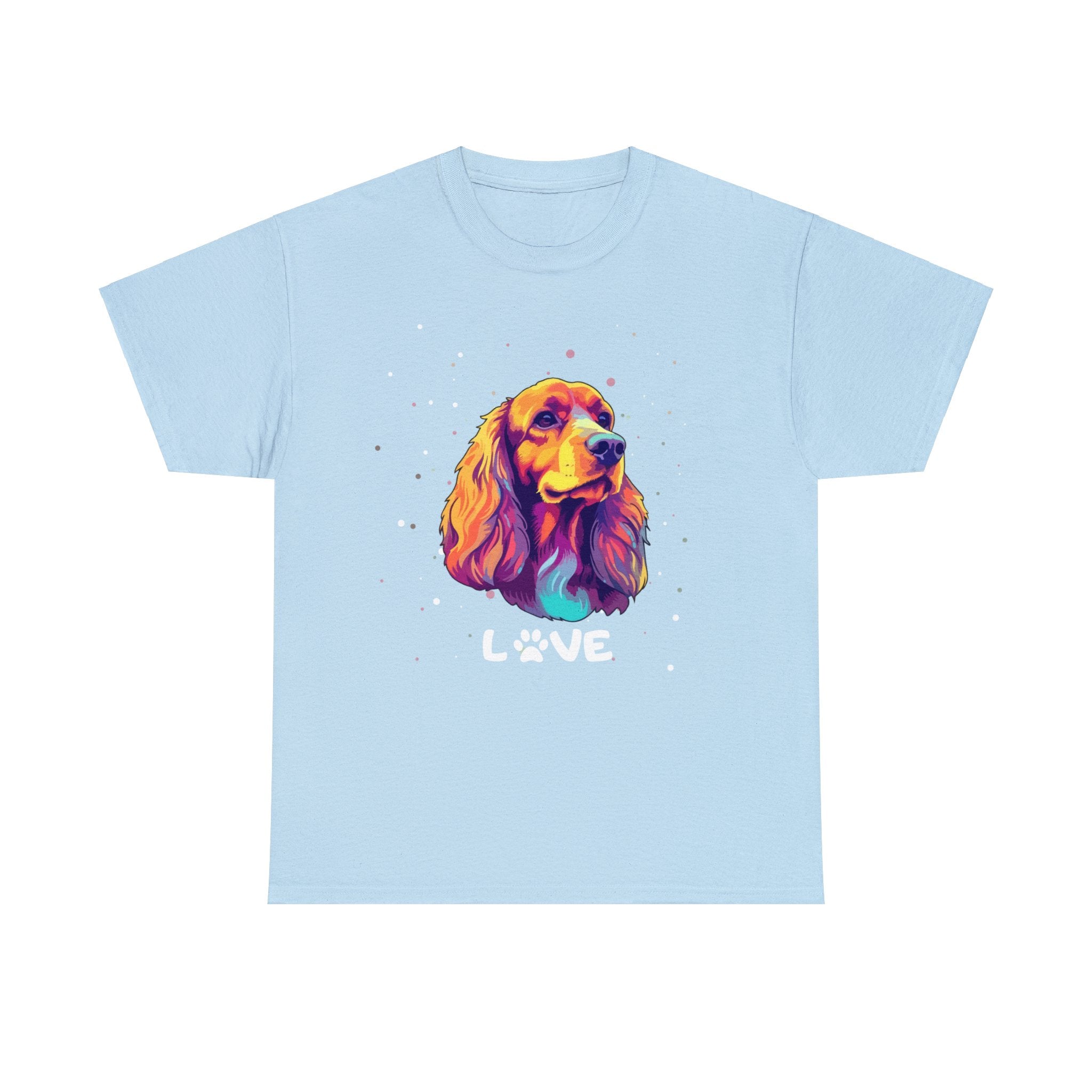 Dog T-Shirt: English Cocker Spaniel Love Dog T-Shirt: English Cocker Spaniel Love