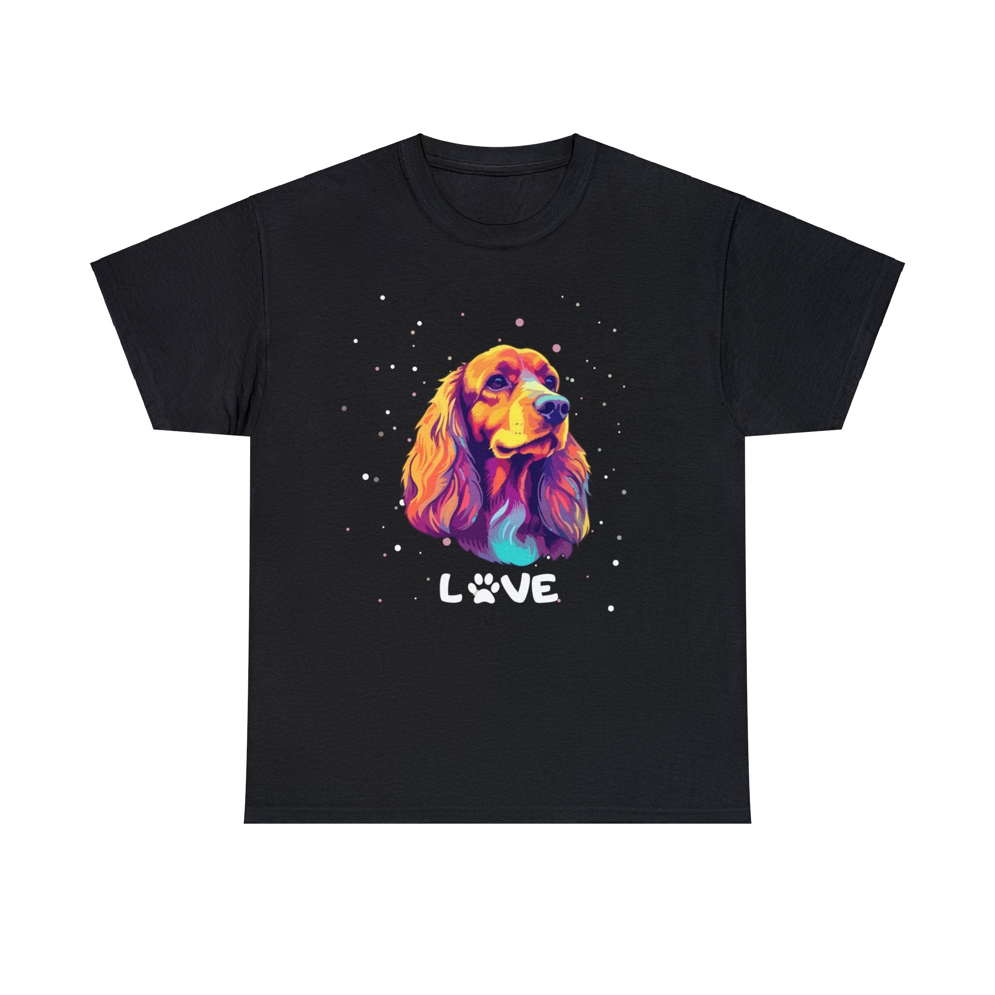 Dog T-Shirt: English Cocker Spaniel Love Dog T-Shirt: English Cocker Spaniel Love
