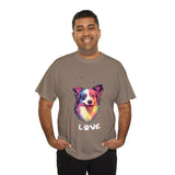 Dog T-Shirt: Border Collie Love Dog T-Shirt: Border Collie Love