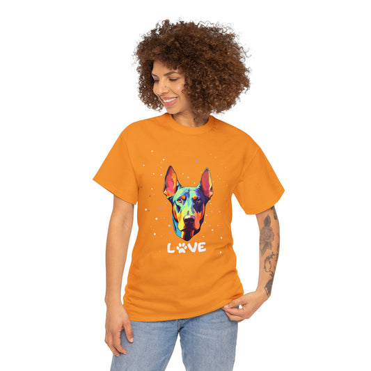 Dog T-Shirt: Doberman Love #2