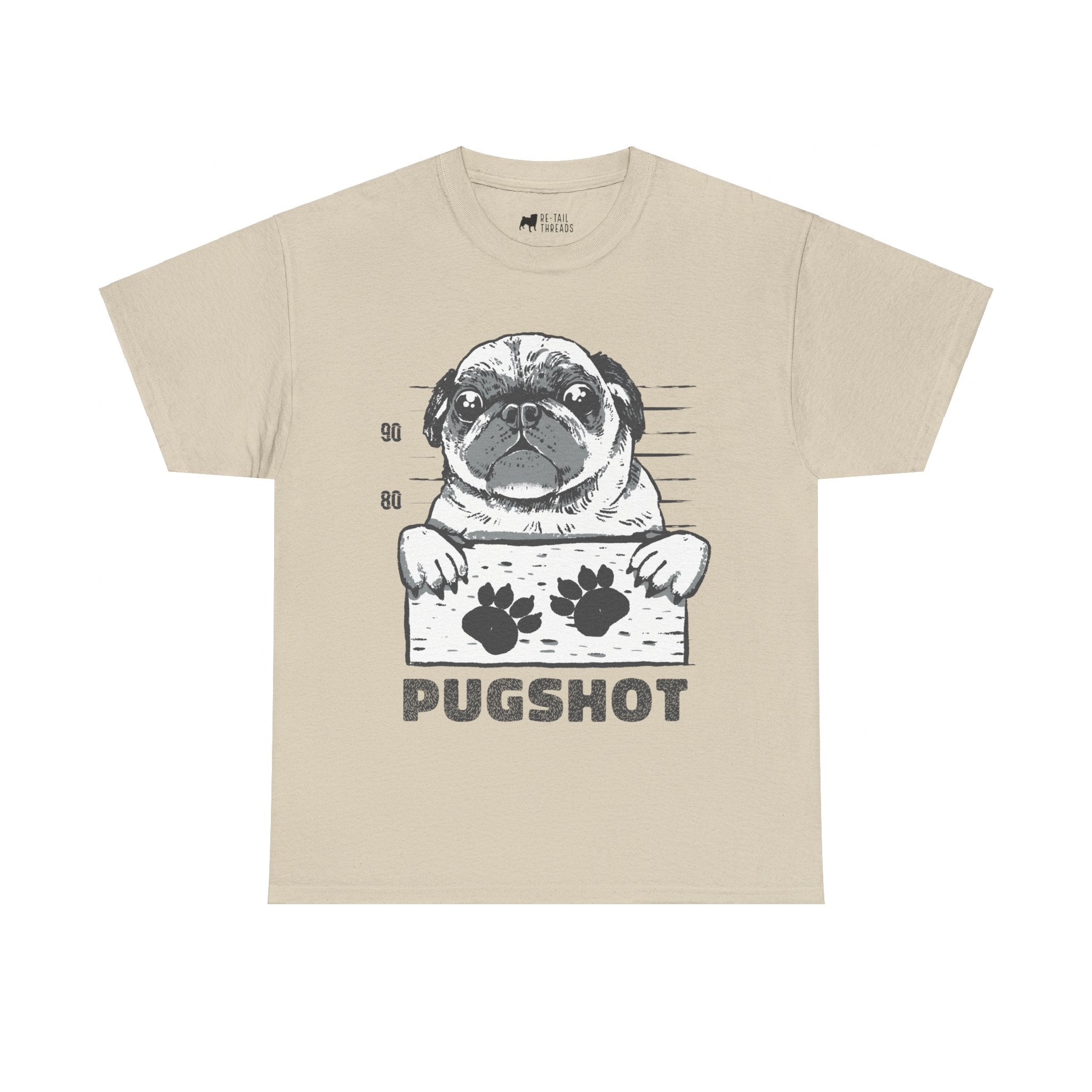 Pug T-Shirt: Pugshot Pug T-Shirt: Pugshot