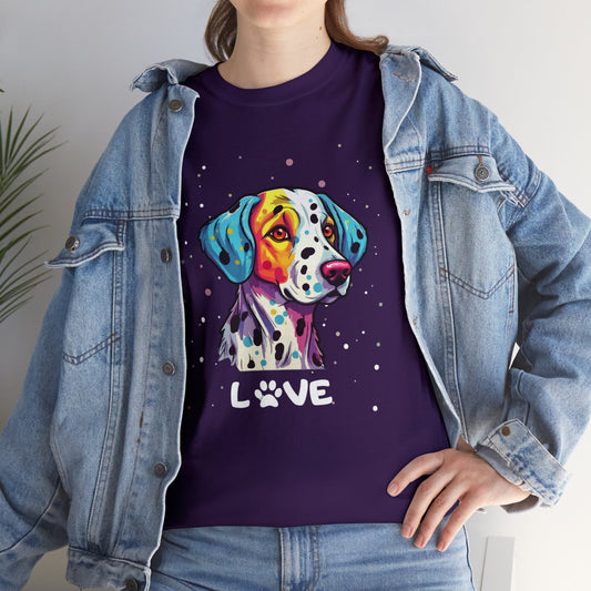 Dog T-Shirt: Dalmation Love