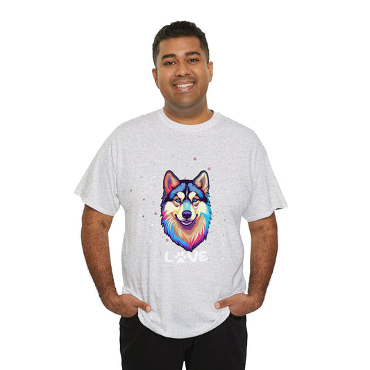Dog T-Shirt: Husky Love