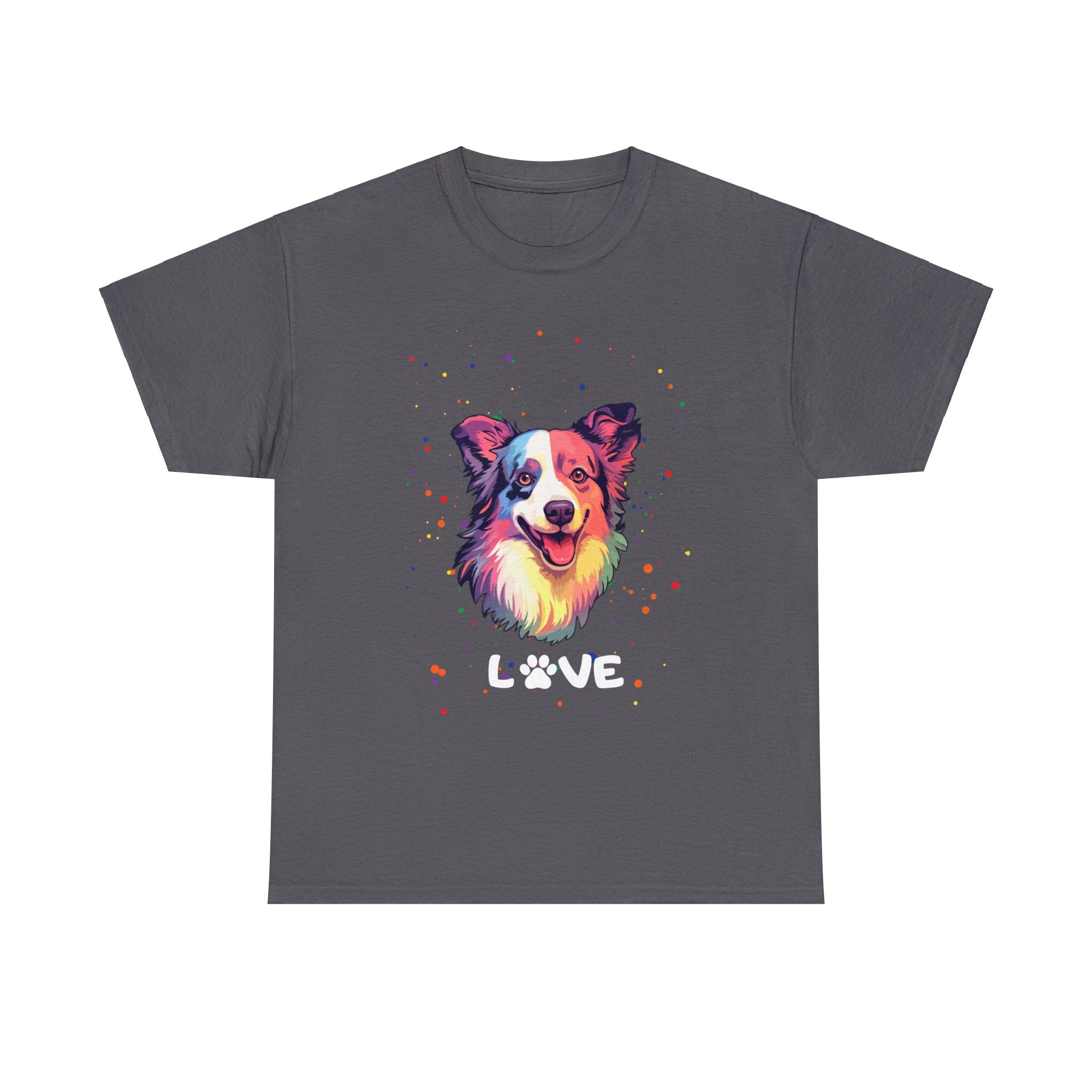 Dog T-Shirt: Border Collie Love Dog T-Shirt: Border Collie Love
