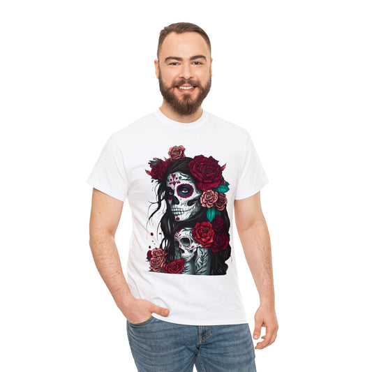 Skull T-Shirt: Skeleton Girl