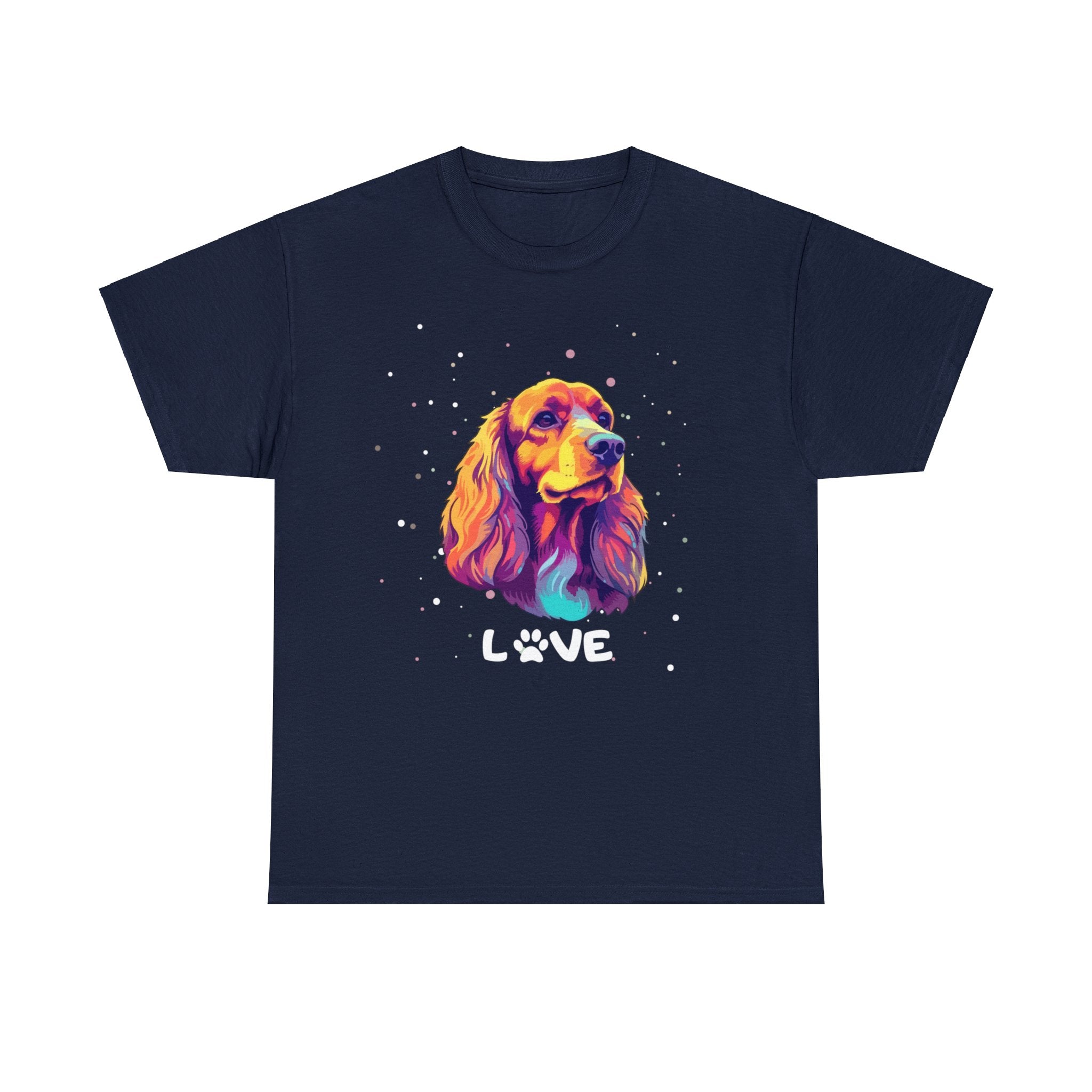 Dog T-Shirt: English Cocker Spaniel Love Dog T-Shirt: English Cocker Spaniel Love