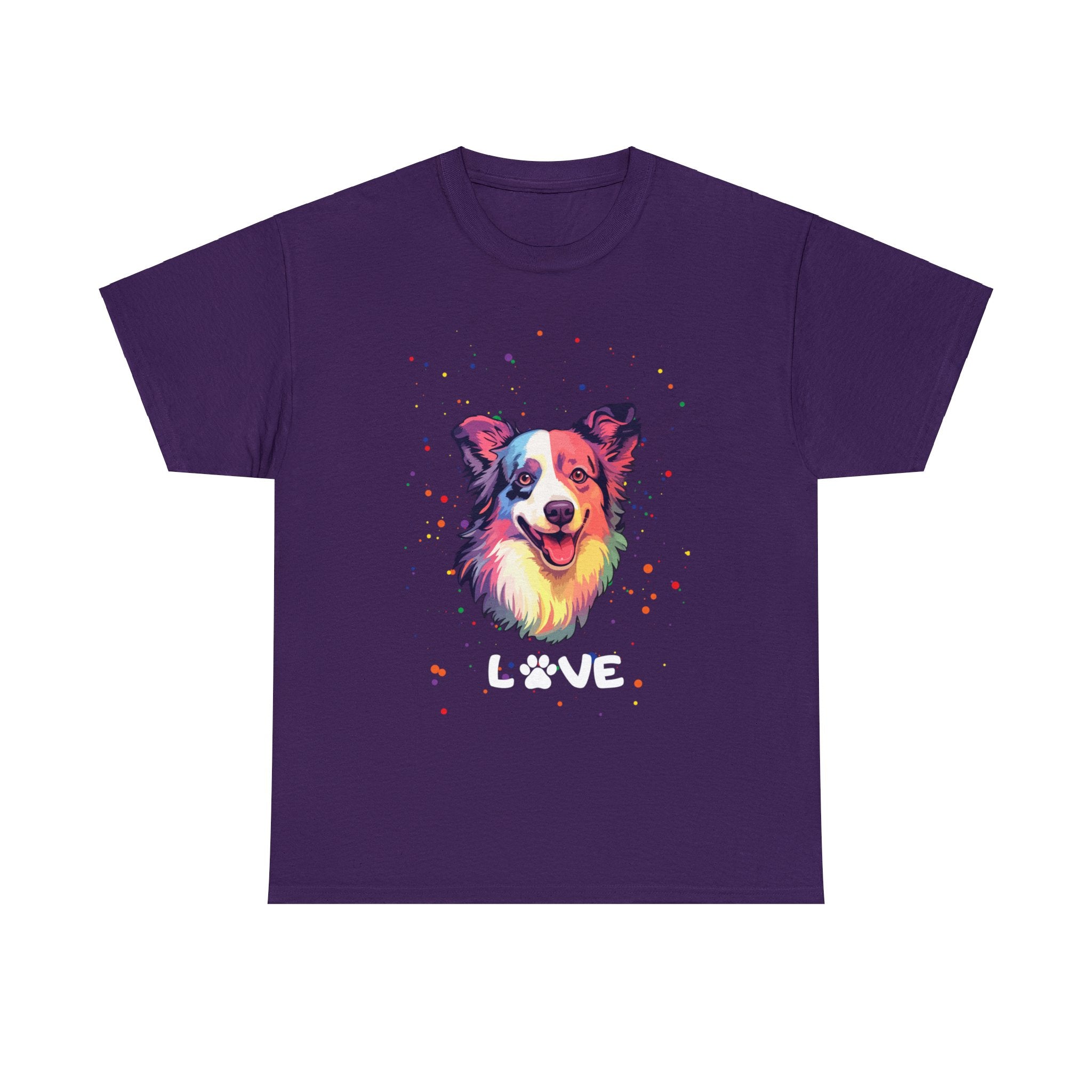Dog T-Shirt: Border Collie Love Dog T-Shirt: Border Collie Love