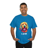 Dog T-Shirt: Goldendoodle Love #2 Dog T-Shirt: Goldendoodle Love #2