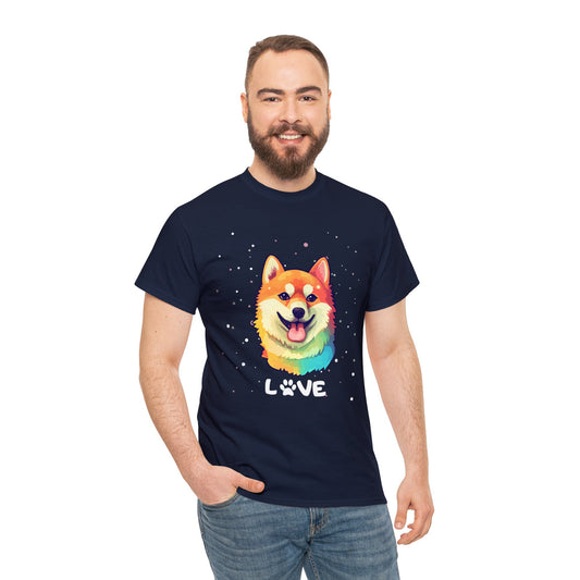 Dog T-Shirt: Shiba Inu Love