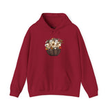 Halloween Hoodie: Fall Flower Basket Halloween Hoodie: Fall Flower Basket