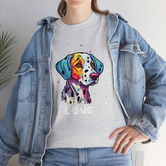 Dog T-Shirt: Dalmation Love