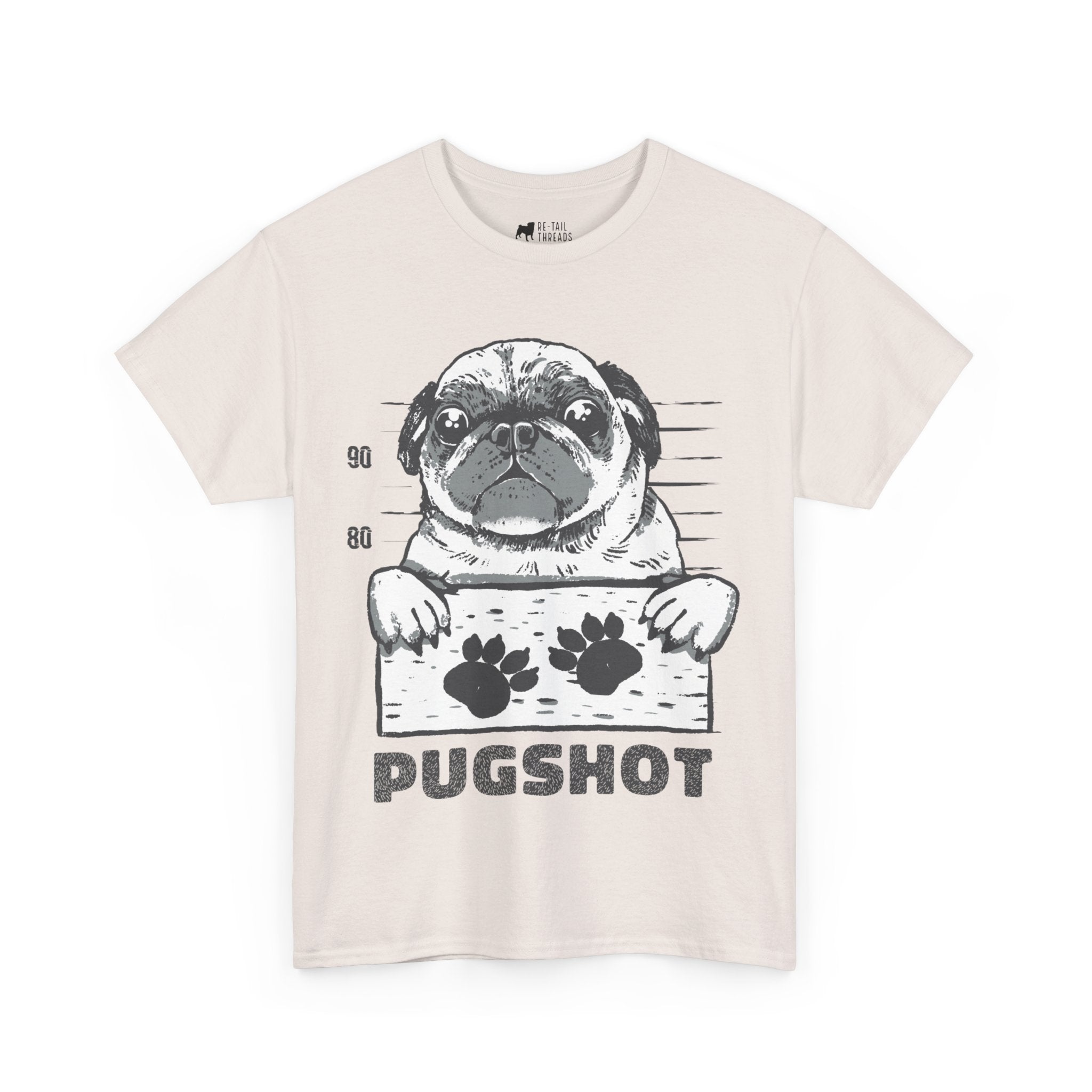 Pug T-Shirt: Pugshot Pug T-Shirt: Pugshot