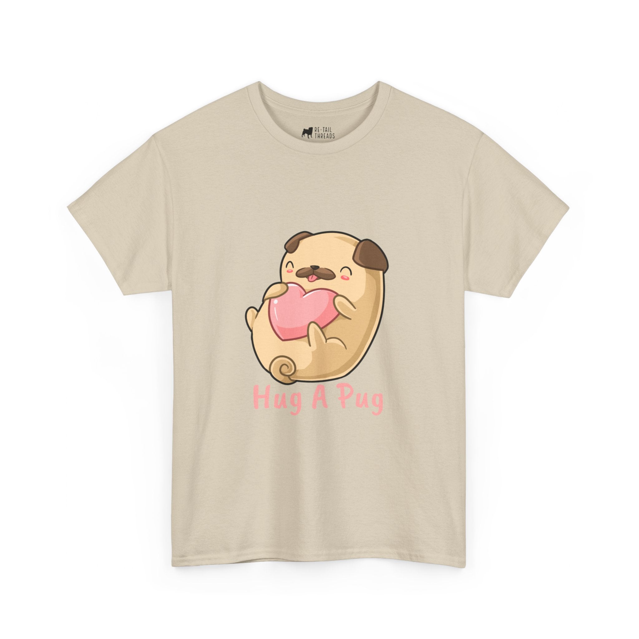 Pug T-Shirt: Hug A Pug Pug T-Shirt: Hug A Pug