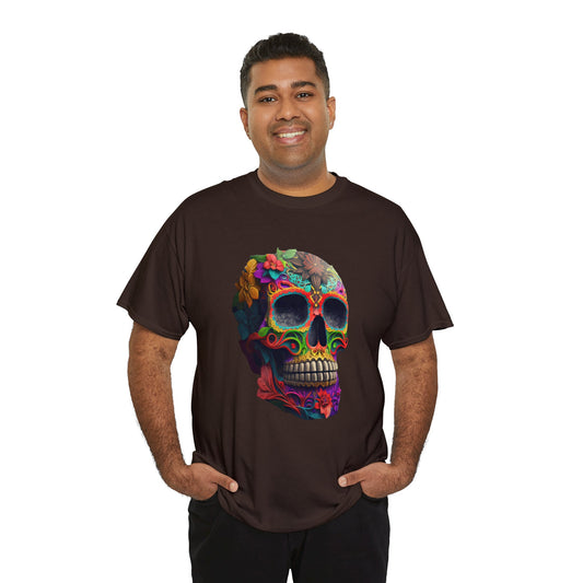 Skull T-Shirt: Painted Skull