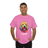 Dog T-Shirt: Goldendoodle Love #2 Dog T-Shirt: Goldendoodle Love #2