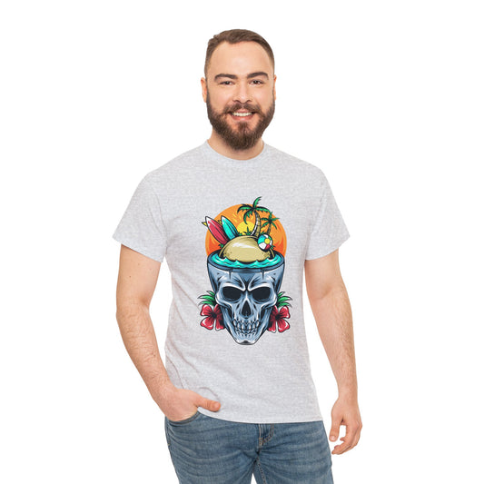 Skull T-Shirt: Beach Skull