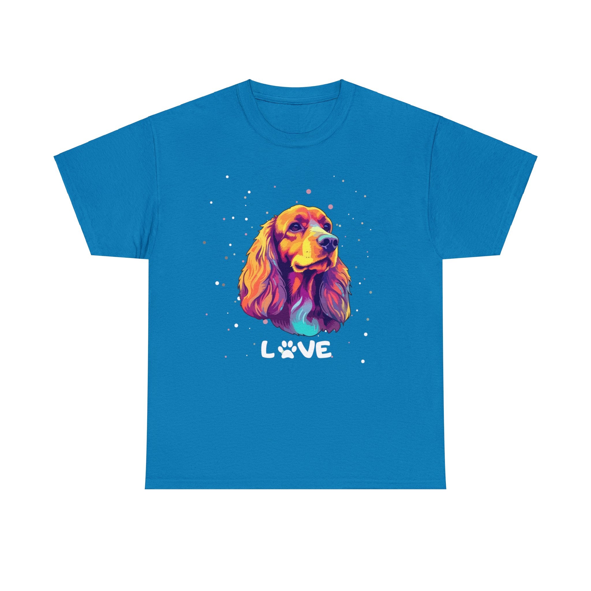 Dog T-Shirt: English Cocker Spaniel Love Dog T-Shirt: English Cocker Spaniel Love