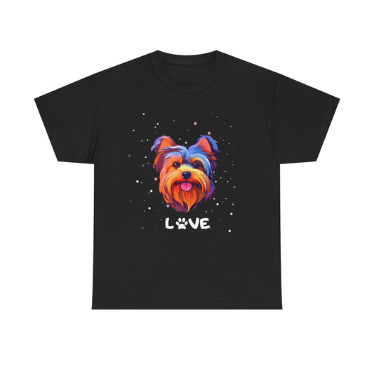 Dog T-Shirt: Yorkie Love #2