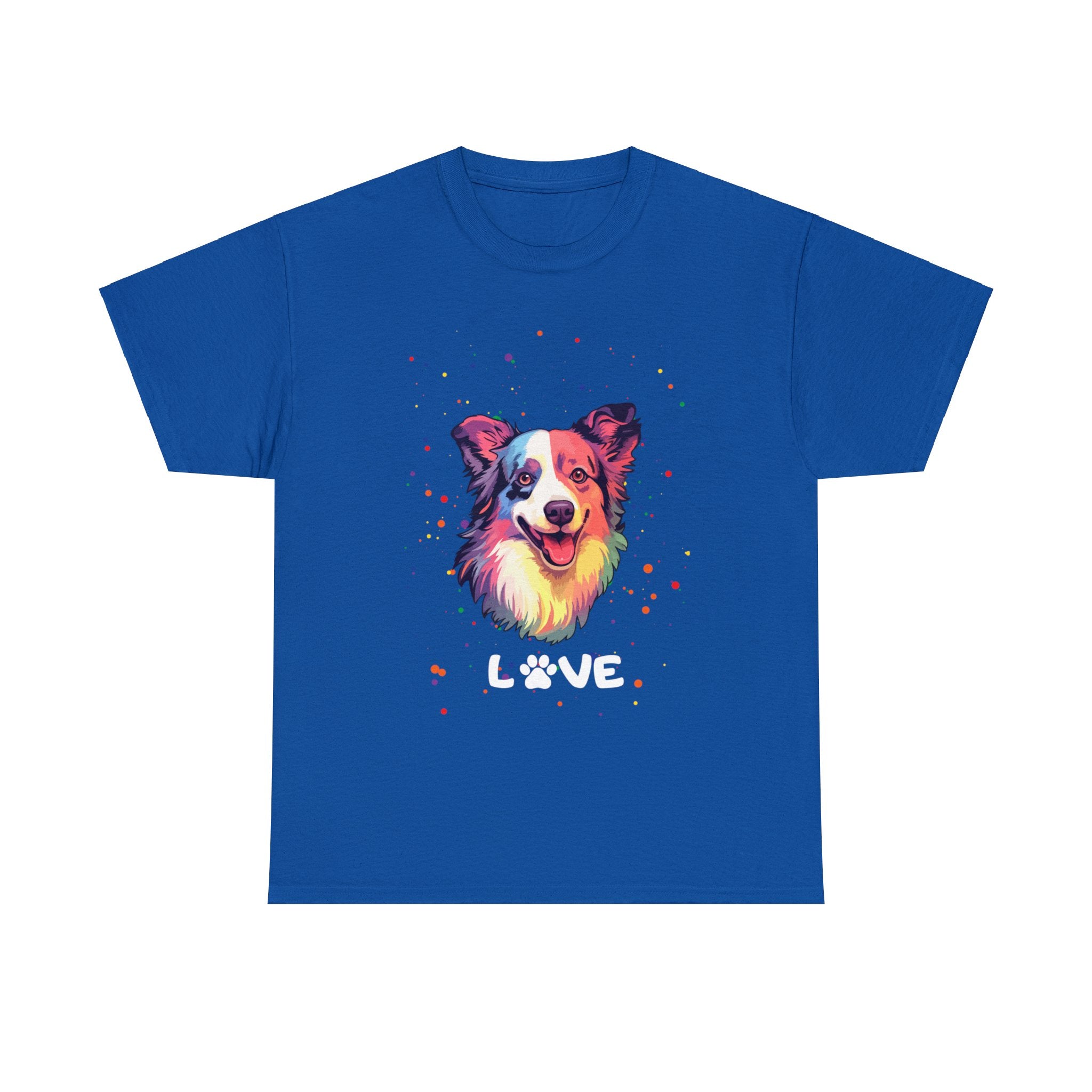 Dog T-Shirt: Border Collie Love Dog T-Shirt: Border Collie Love