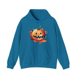 Halloween Hoodie: Watercolor Pumpkin Halloween Hoodie: Watercolor Pumpkin