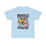 Dog T-Shirt: Dogs Make Me Happy Dog T-Shirt: Dogs Make Me Happy