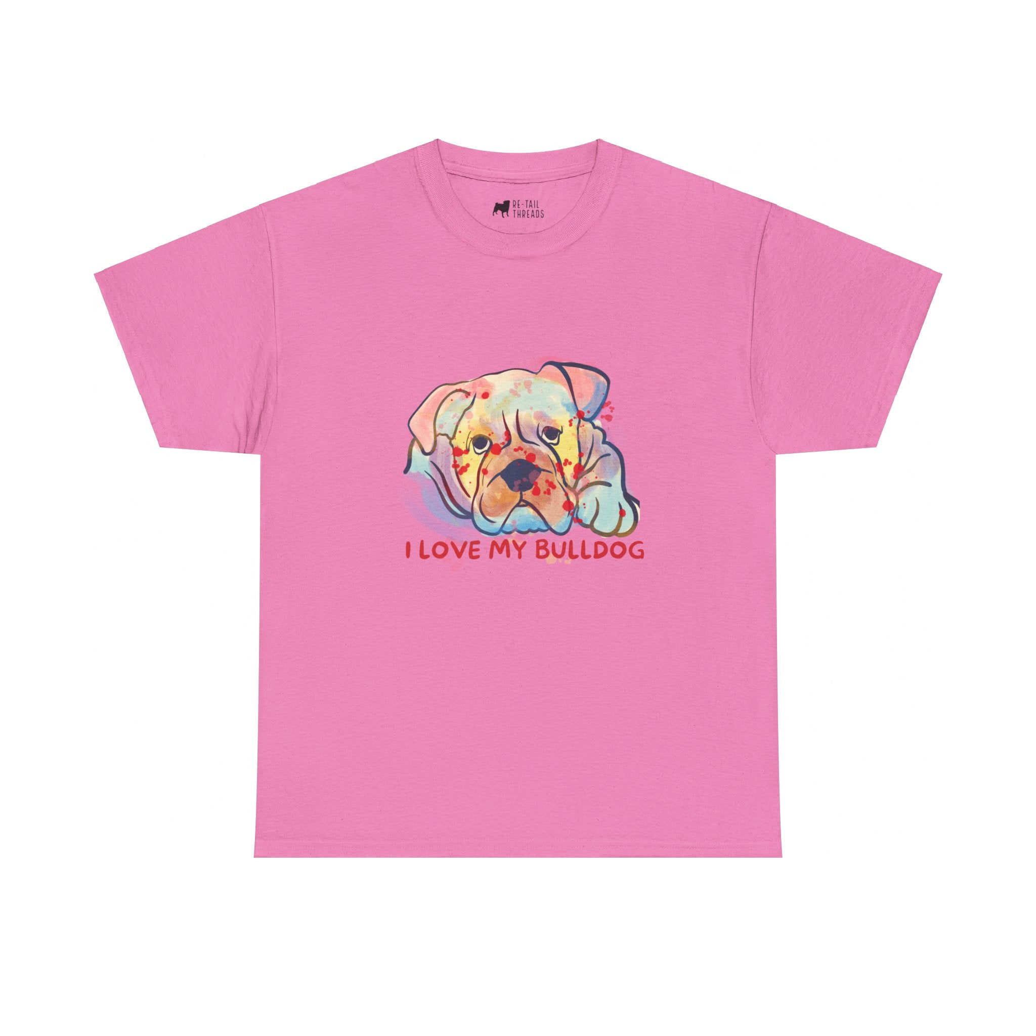 English Bulldog T-Shirt: I Love My Bulldog English Bulldog T-Shirt: I Love My Bulldog