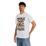 Dog T-Shirt: Dogs Make Me Happy Dog T-Shirt: Dogs Make Me Happy