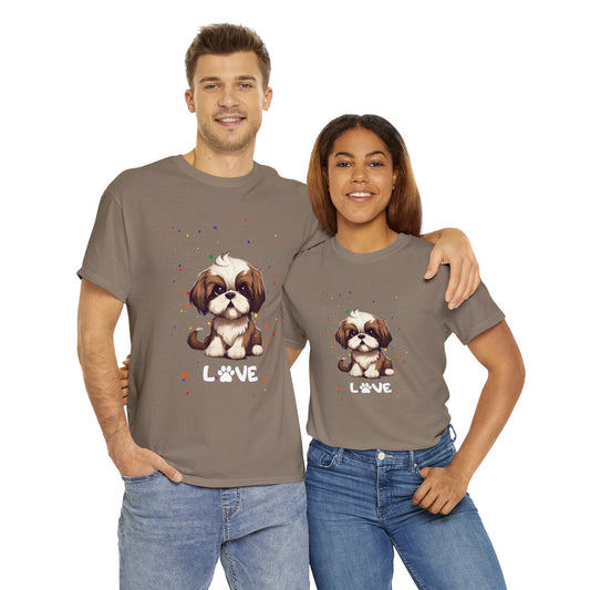 Dog T-Shirt: Shitzu Love