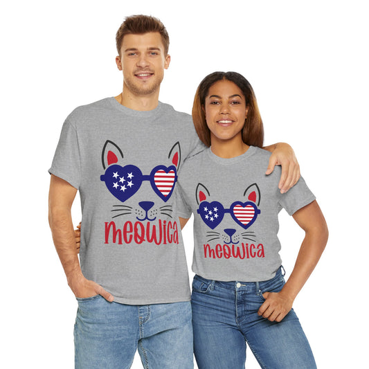 4th of July T-Shirt: Meowica