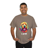 Dog T-Shirt: Goldendoodle Love #2 Dog T-Shirt: Goldendoodle Love #2