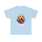 Dog T-Shirt: Goldendoodle Love #2 Dog T-Shirt: Goldendoodle Love #2