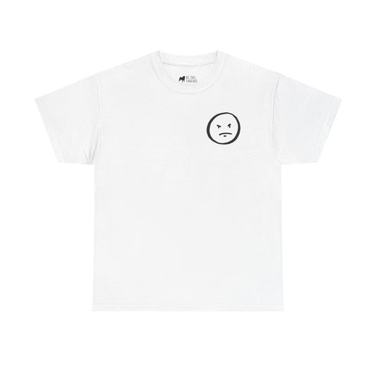 Funny T-Shirt — 'Do I Look Like a F***ing People Person' with Mean Smiley