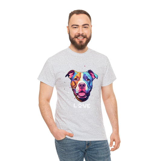 Dog T-Shirt: Pitbull Love #3