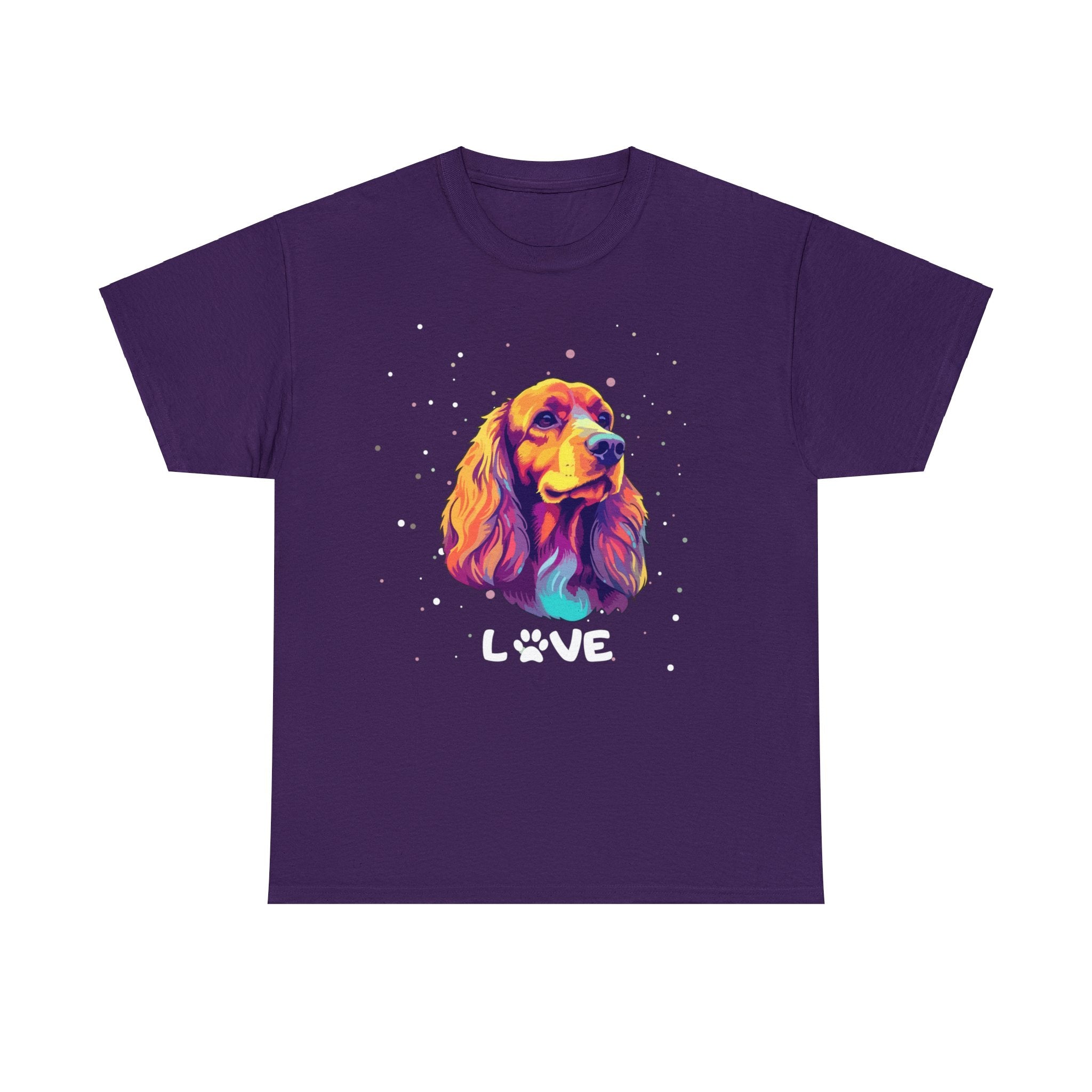Dog T-Shirt: English Cocker Spaniel Love Dog T-Shirt: English Cocker Spaniel Love