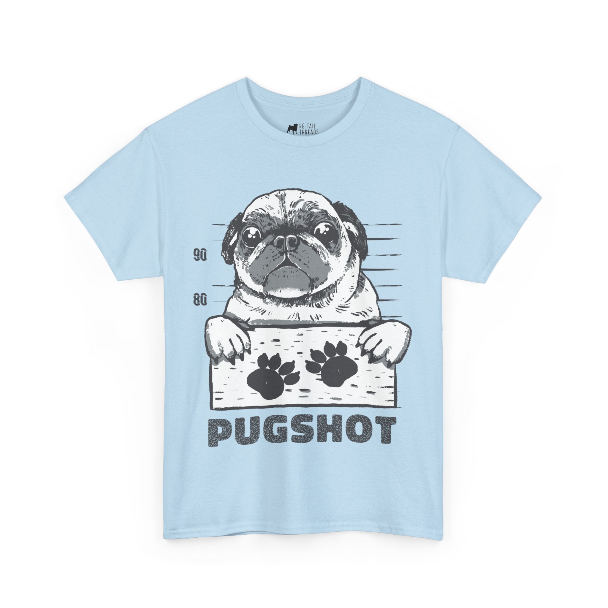 Pug T-Shirt: Pugshot Pug T-Shirt: Pugshot