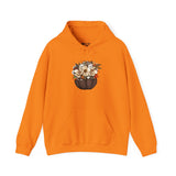 Halloween Hoodie: Fall Flower Basket Halloween Hoodie: Fall Flower Basket
