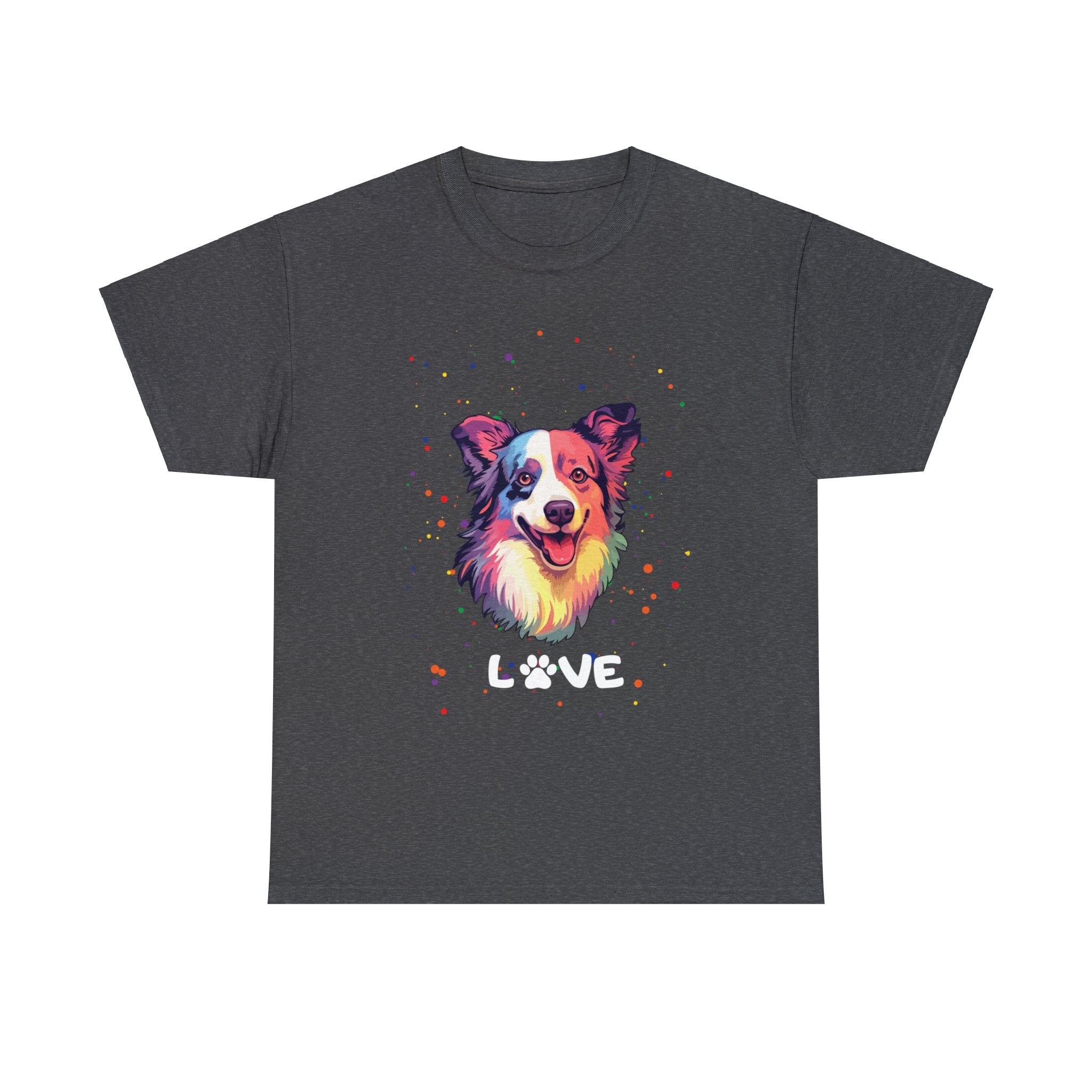 Dog T-Shirt: Border Collie Love Dog T-Shirt: Border Collie Love