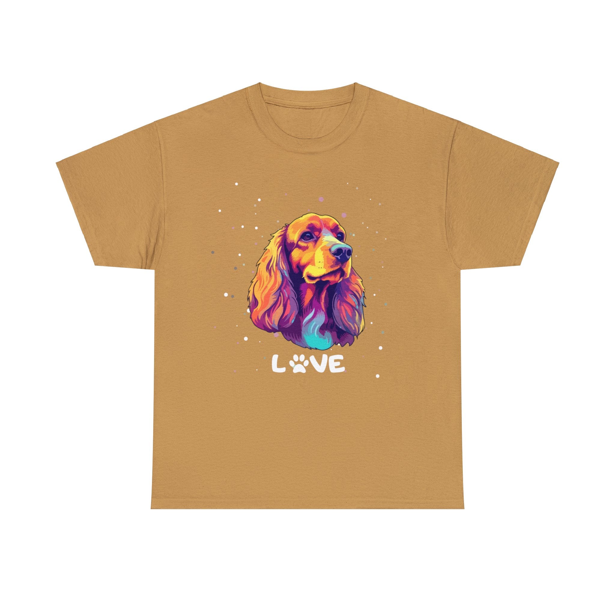 Dog T-Shirt: English Cocker Spaniel Love Dog T-Shirt: English Cocker Spaniel Love