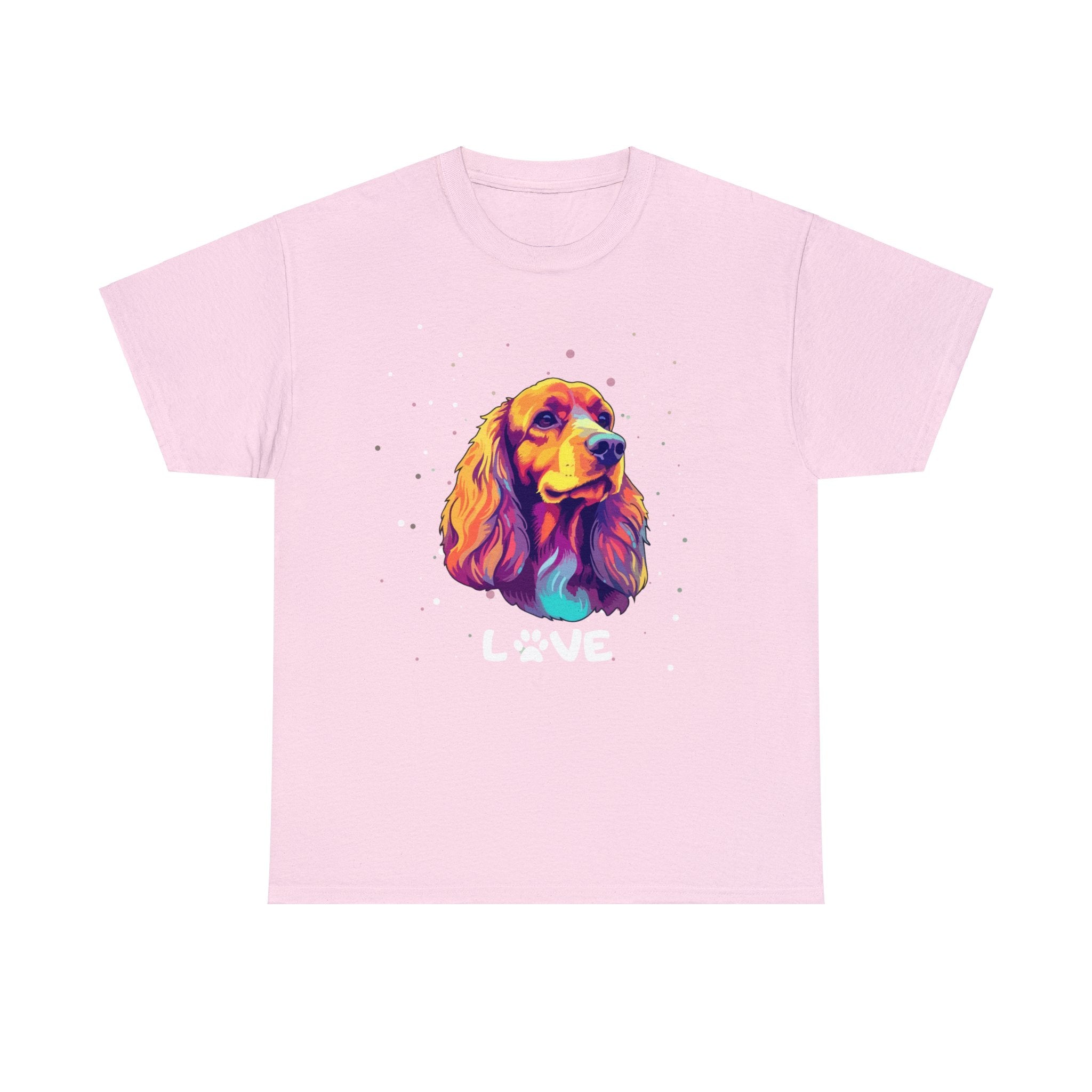Dog T-Shirt: English Cocker Spaniel Love Dog T-Shirt: English Cocker Spaniel Love