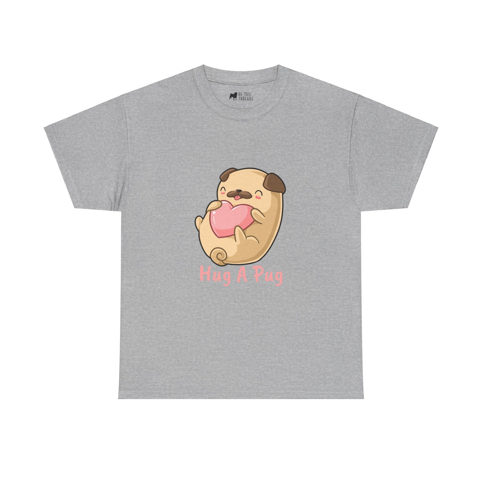 Pug T-Shirt: Hug A Pug Pug T-Shirt: Hug A Pug