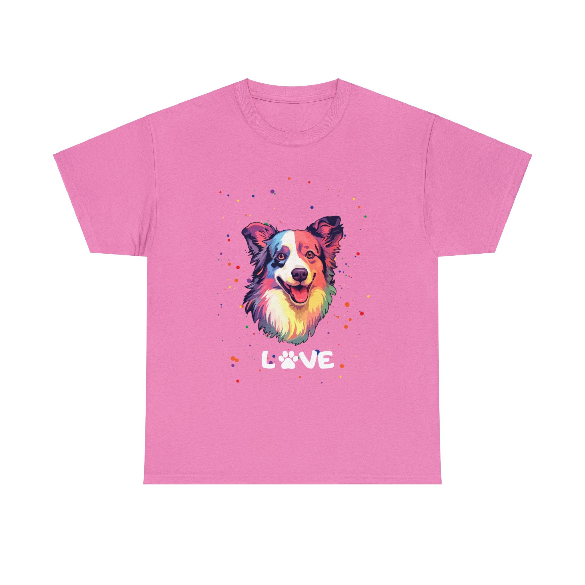 Dog T-Shirt: Border Collie Love Dog T-Shirt: Border Collie Love