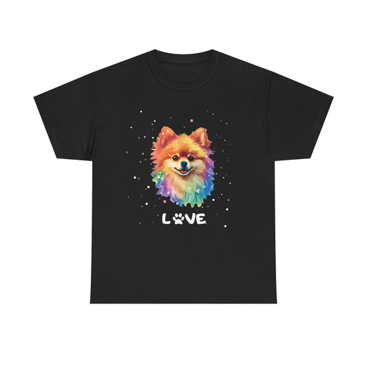 Dog T-Shirt: Pomeranian Love