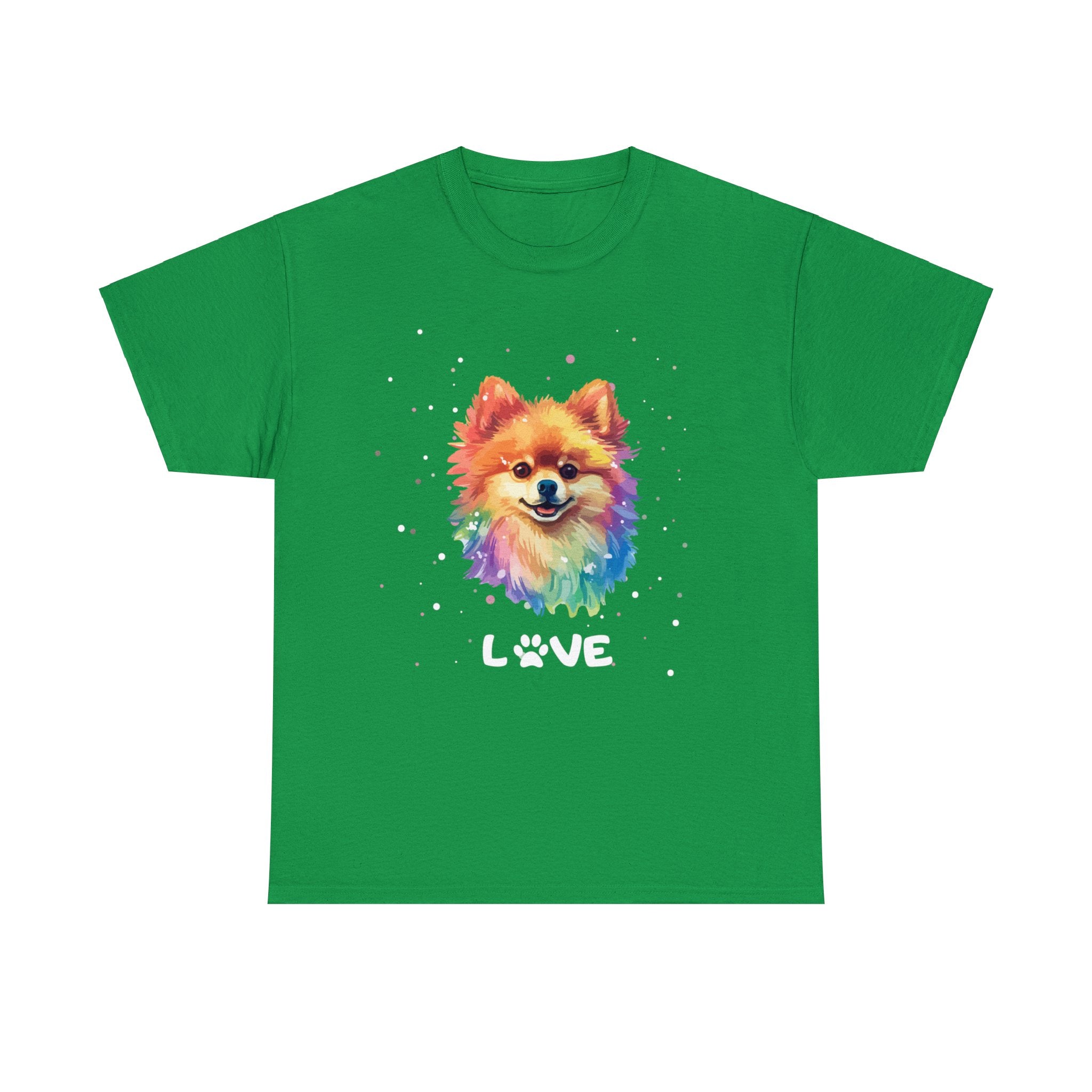 Dog T-Shirt: Pomeranian Love Dog T-Shirt: Pomeranian Love