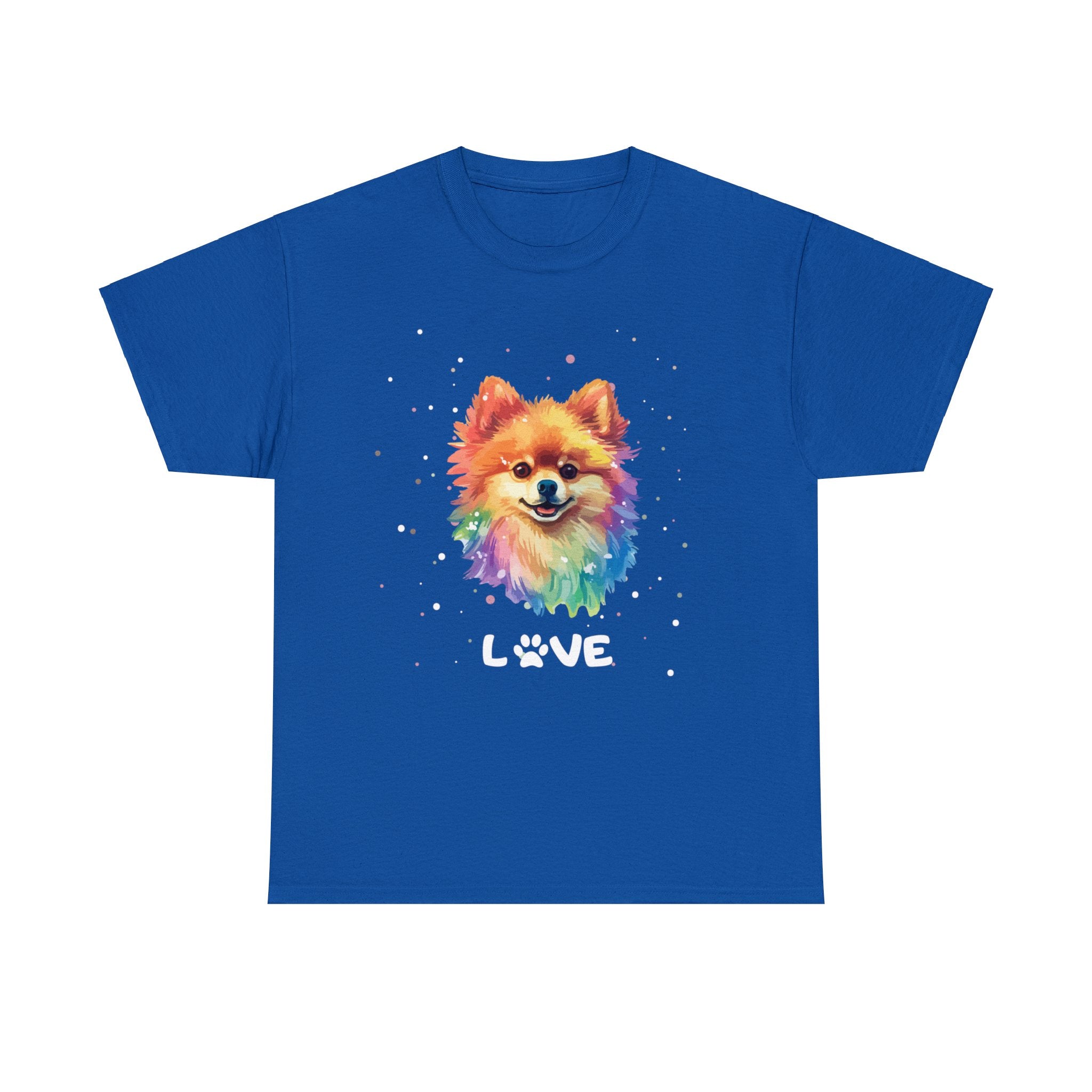 Dog T-Shirt: Pomeranian Love Dog T-Shirt: Pomeranian Love