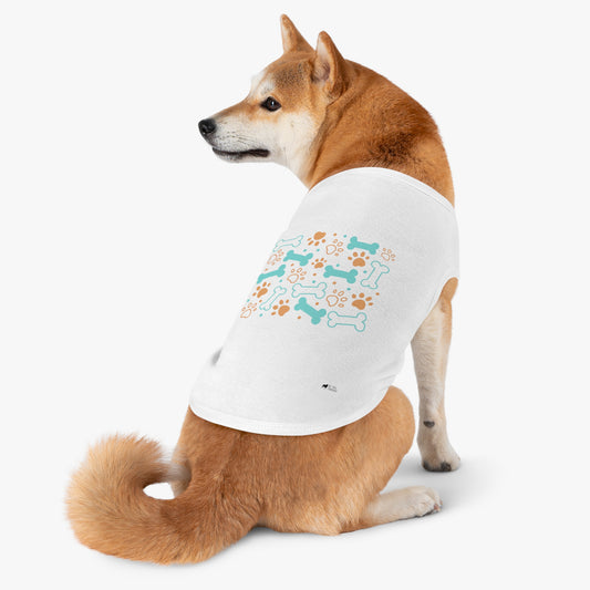 Pet Tank Top: Paws and Bones