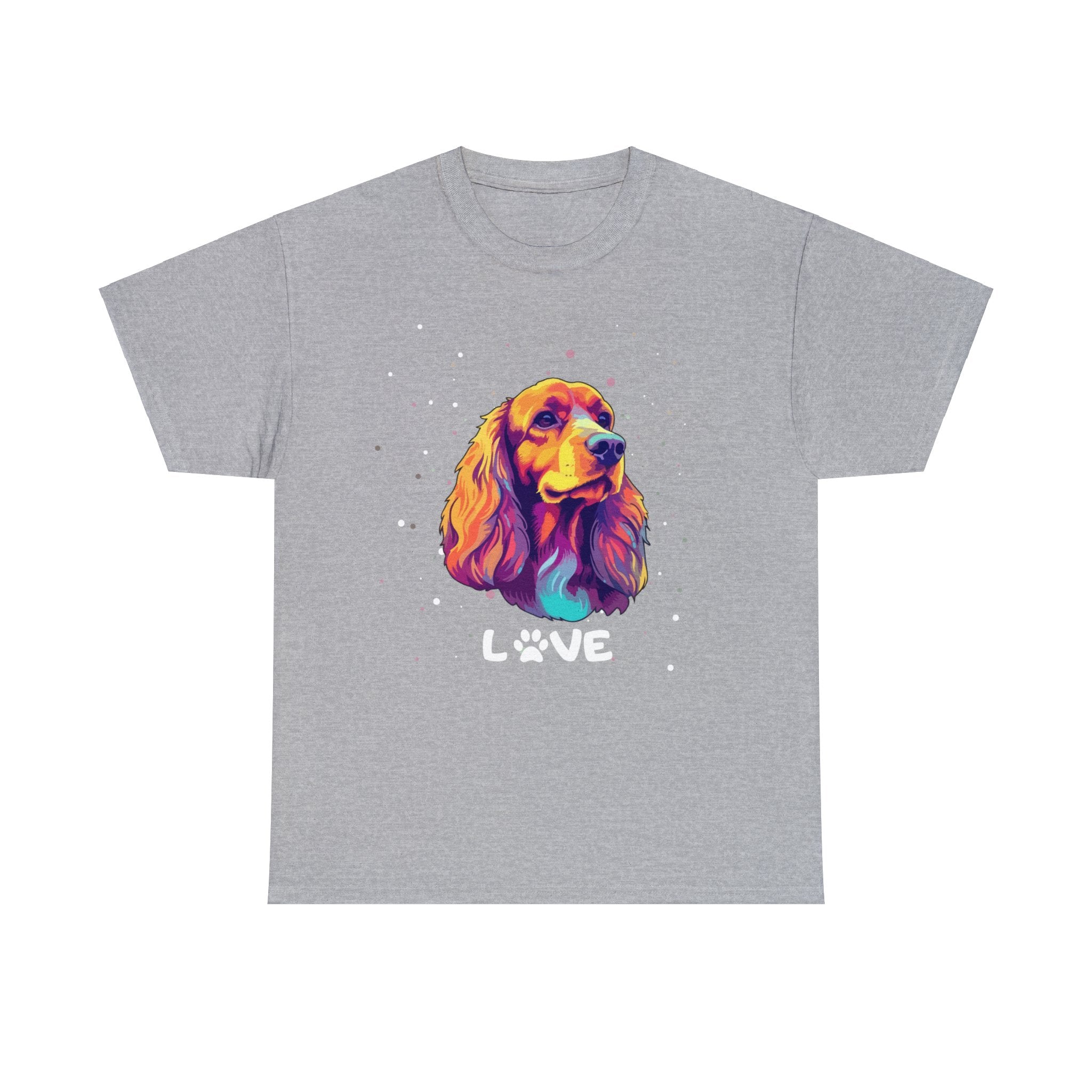 Dog T-Shirt: English Cocker Spaniel Love Dog T-Shirt: English Cocker Spaniel Love