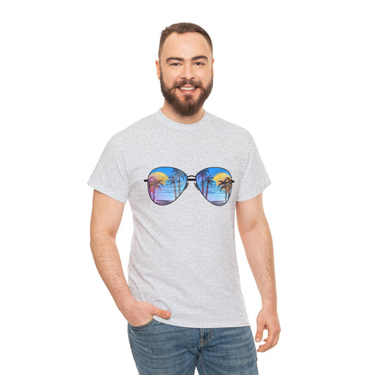 Summer T-Shirt: Beachy Sunglasses